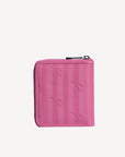 NIEDERHORN | Portemonnaie bubble pink/silber - von hinten