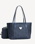 GENF | Shopper space blau/silber - SEITLICH