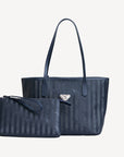 GENF | Shopper space blau/silber - frontal