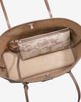 BERN | Shopper camouflage beige/silber - Innen