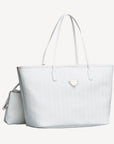 BERN | Shopper snow weiss/silber - seitlich