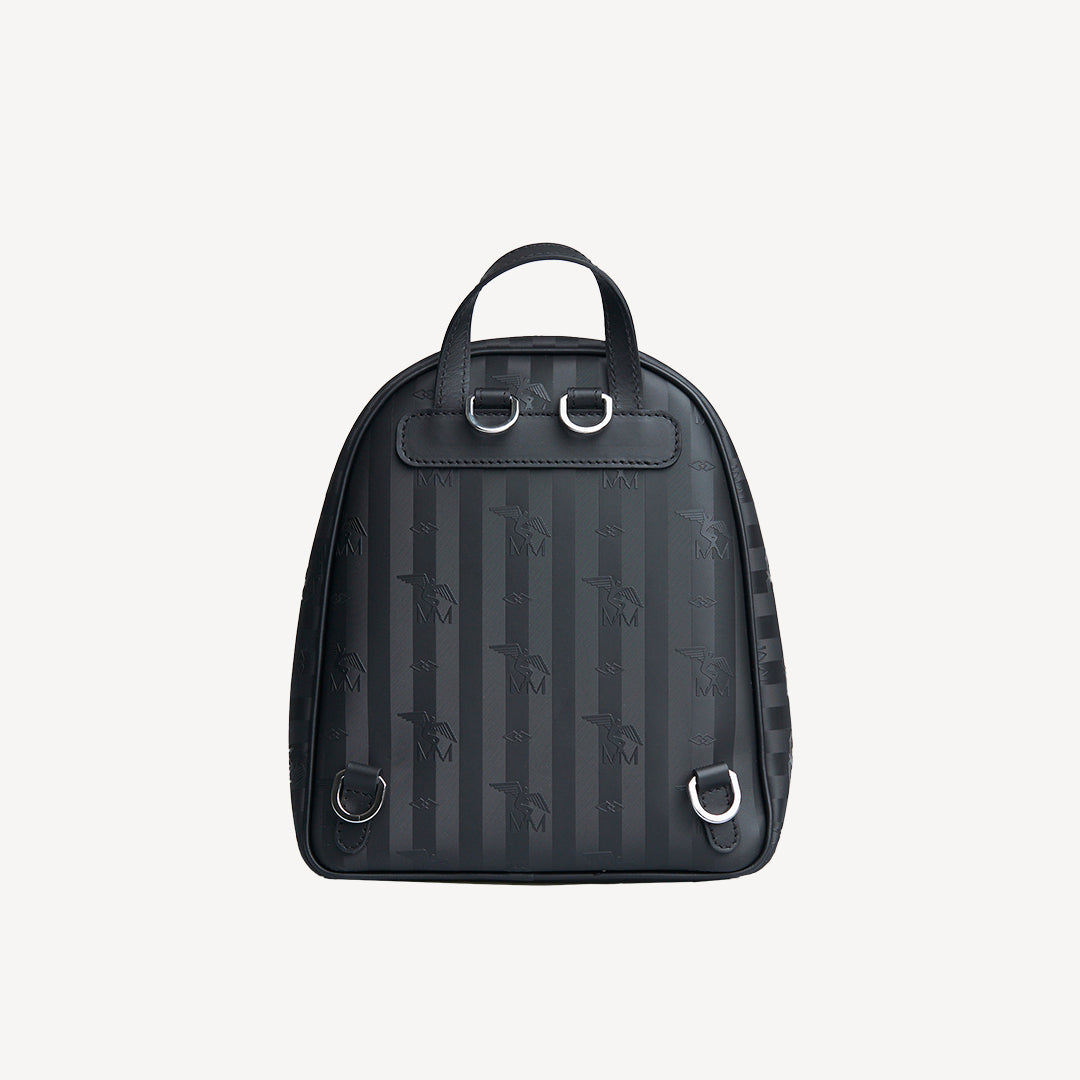 MOLLIS | Sac à dos noir/argenté