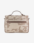 MARLY | Umhängetasche camouflage beige/silber - Von Hinten