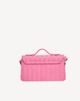EGG | Umhängetasche bubble pink/silber - von hinten