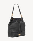 NIESEN | Pouch bag calfskin black/gold
