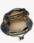 NIESEN | Pouch bag calfskin black/gold