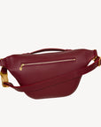 BRIENZ | Gürteltasche Kalbsleder antik rot/gold - hinten
