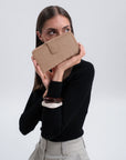 MATTERHORN | Portemonnaie cappuccino beige/gold on body