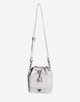 SION | Beuteltasche snow weiss/silber - hängend