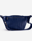 BRIENZ | Gürteltasche deep blau/silber - von hinten