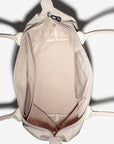 WENGEN | Shopper Nylon pearl weiss/silber - innen