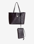 BERN | Shopper Diamonds classic schwarz/silber - Detail