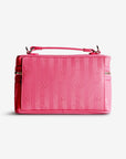 MOUTIER | Umhängetasche bubble pink/silber - von hinten