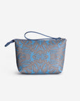 WEISSHORN | Necessaire maze grau/hellblau