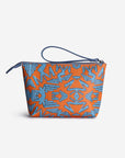 WEISSHORN | Necessaire maze orange/hellblau
