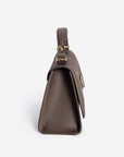 ROMONT | Umhängetasche classic cappuccino/gold - seitlich