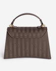 ROMONT | Umhängetasche classic cappuccino/gold - von hinten