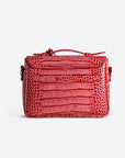 MEYRIN | Umhängetasche coral pink/silber - von hinten