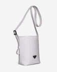 AUSWIL | Beuteltasche snow weiss/gold - leicht seitlich