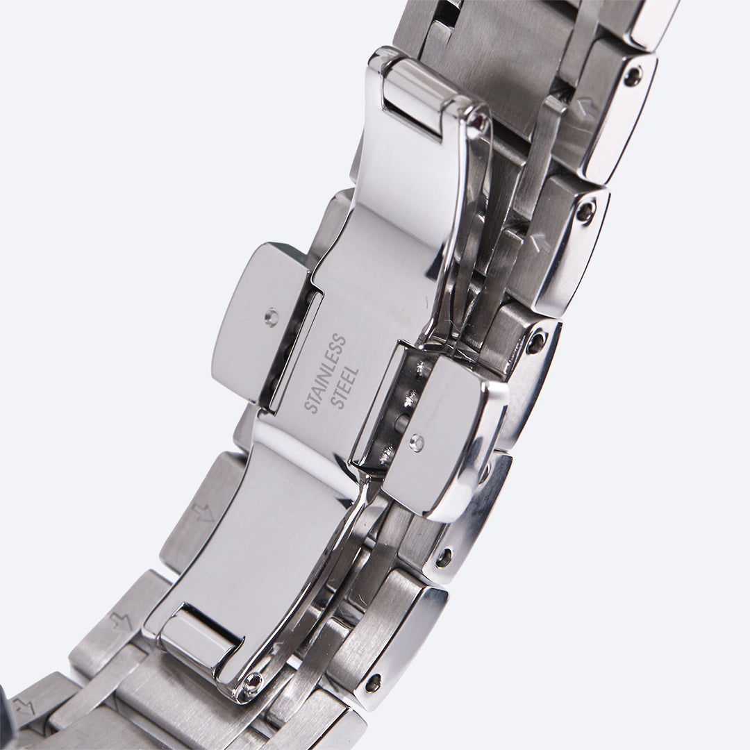 PREMIER ENGELBERG | Montre-bracelet en acier inoxydable avec cadran rose