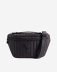 BRIENZ | Gürteltasche classic schwarz/schwarz - frontal