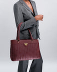 SULZ | Handtasche antique rot/gold - ON BODY