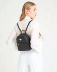 MOLLIS | Rucksack classic schwarz/gold ON BODY