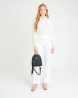 MOLLIS | Rucksack classic schwarz/gold FULL BODY