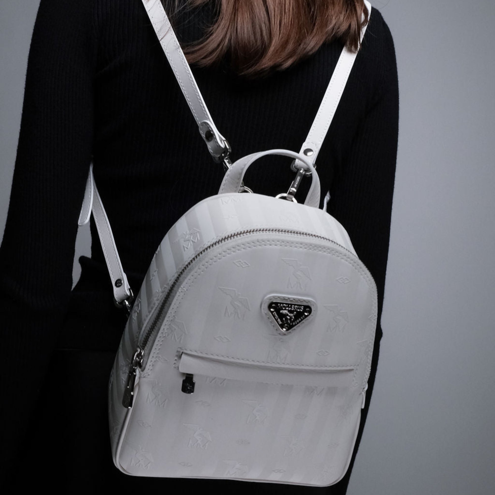 MOLLIS | Rucksack Mollerus snow weiss/silber | ON BODY