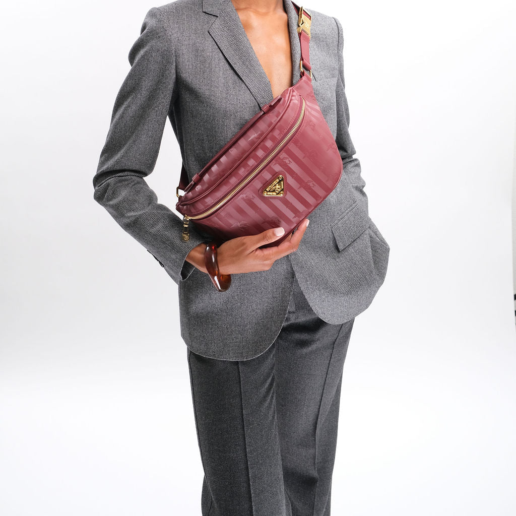 BRIENZ | Belt bag antique red/gold
