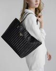 BERN | Shopper Diamonds classic schwarz/silber - getragen