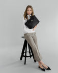 GENF | Shopper classic schwarz/silber - full body