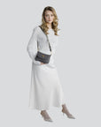 PIZY | Umhängetasche fango braun/gold - full body