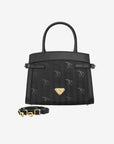 KAISERSTUHL | Handtasche classic schwarz/gold - frontal