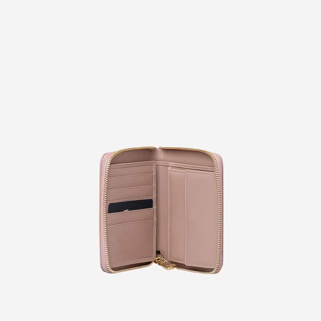 NIEDERHORN | Portemonnaie soft rosé/gold - VON INNEN