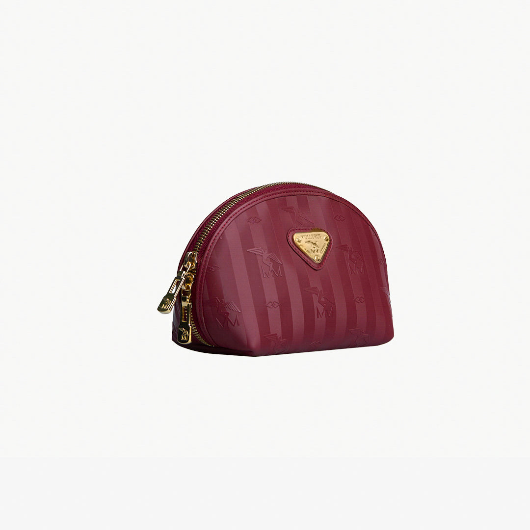 Gaebris| Necessaire antik rot/gold - seitlich