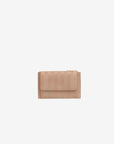 BUIN | Kreditkartenetui cappuccino beige/gold - frontal
