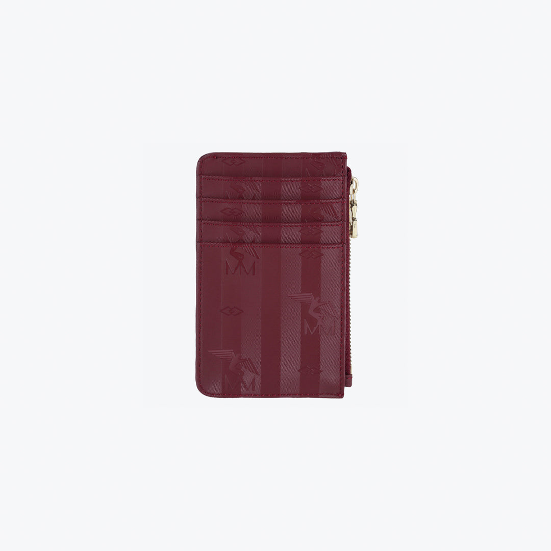 GY | Credit card holder antique red/gold