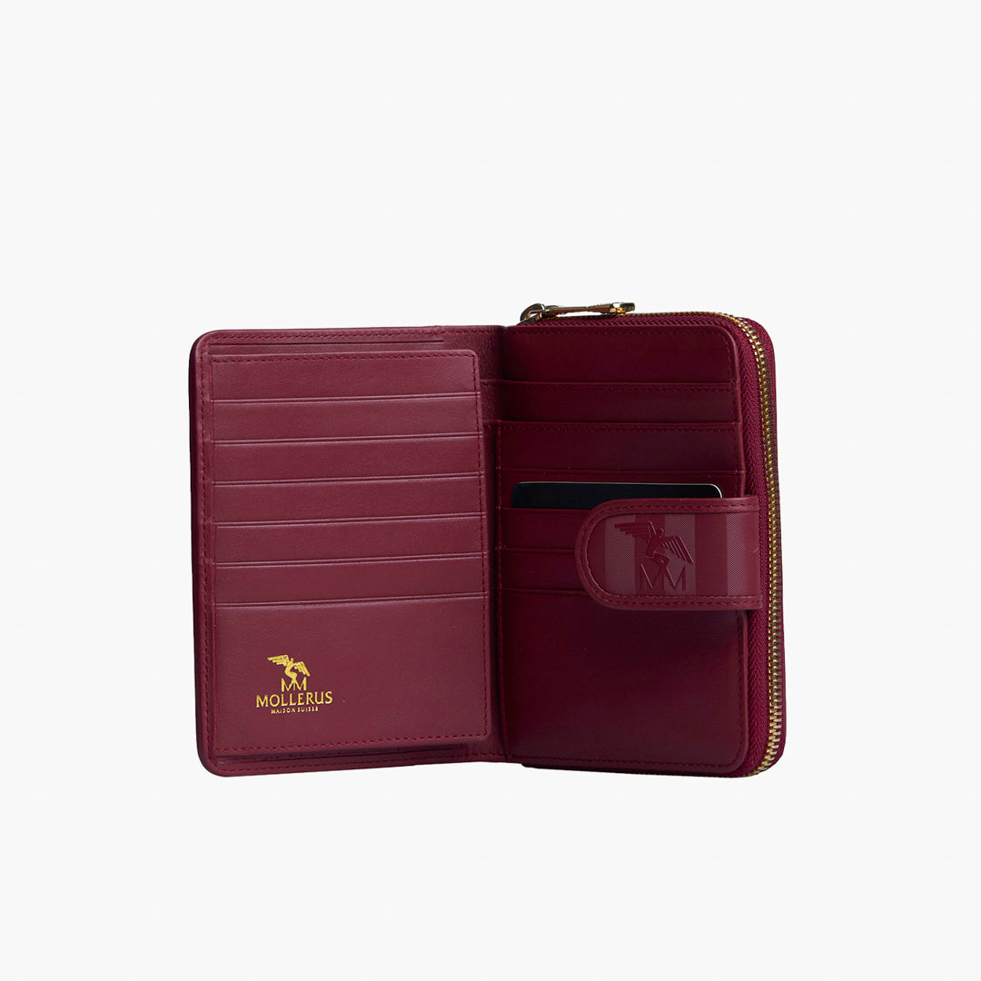 SAENTIS | Wallet antique red/gold
