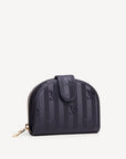 PIZ KESCH | Portemonnaie classic schwarz/gold seitlich