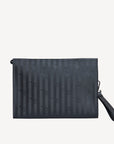 ETOY | Necessaire classic nero/argento - VISTA POSTERIORE