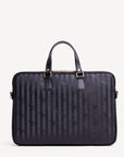 IGIS | Laptoptasche classic schwarz/gold von hinten
