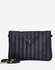 TAMINS | Borsa a tracolla classic nero/oro