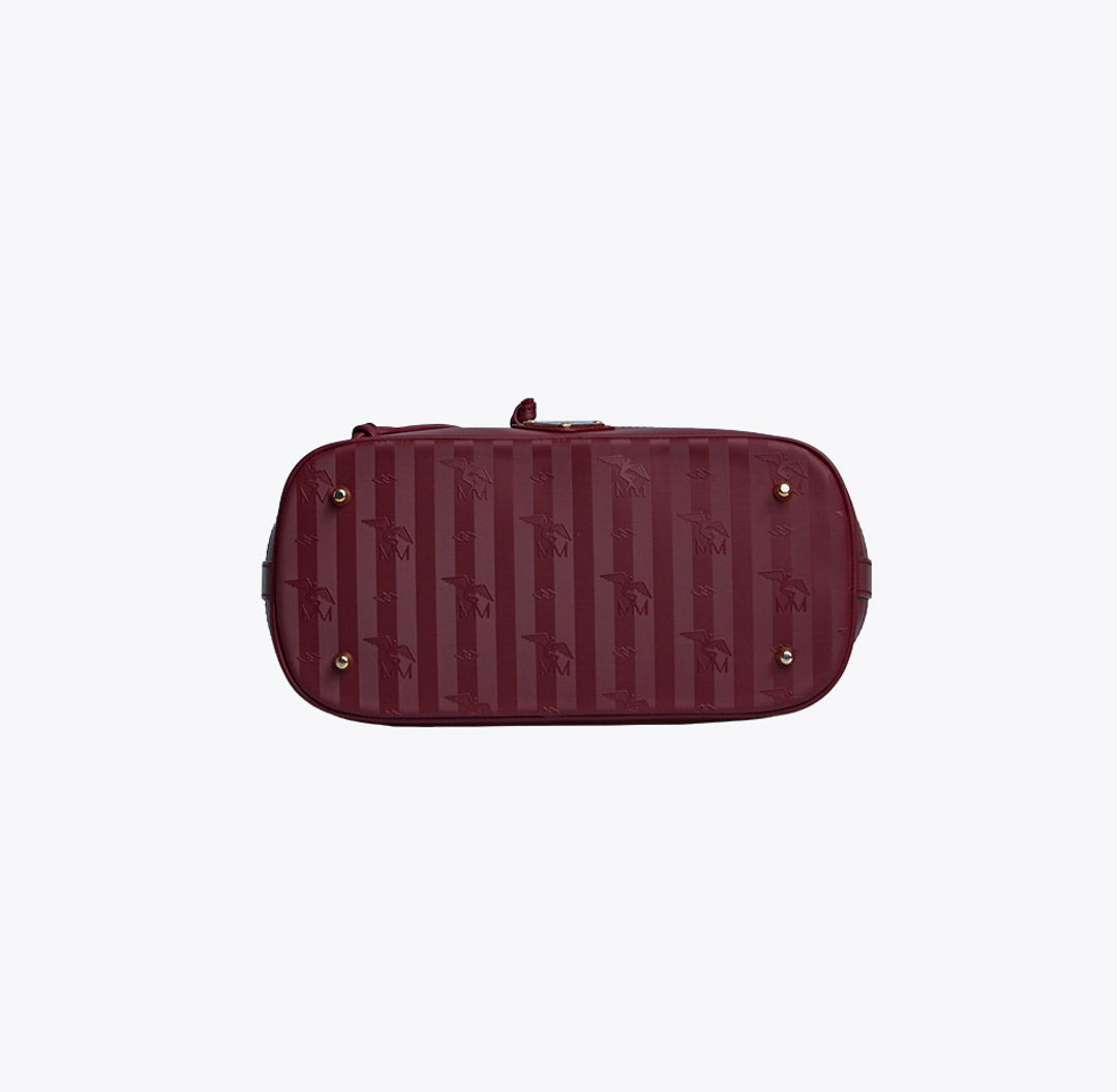 NIESEN | Bucket bag antique red/gold