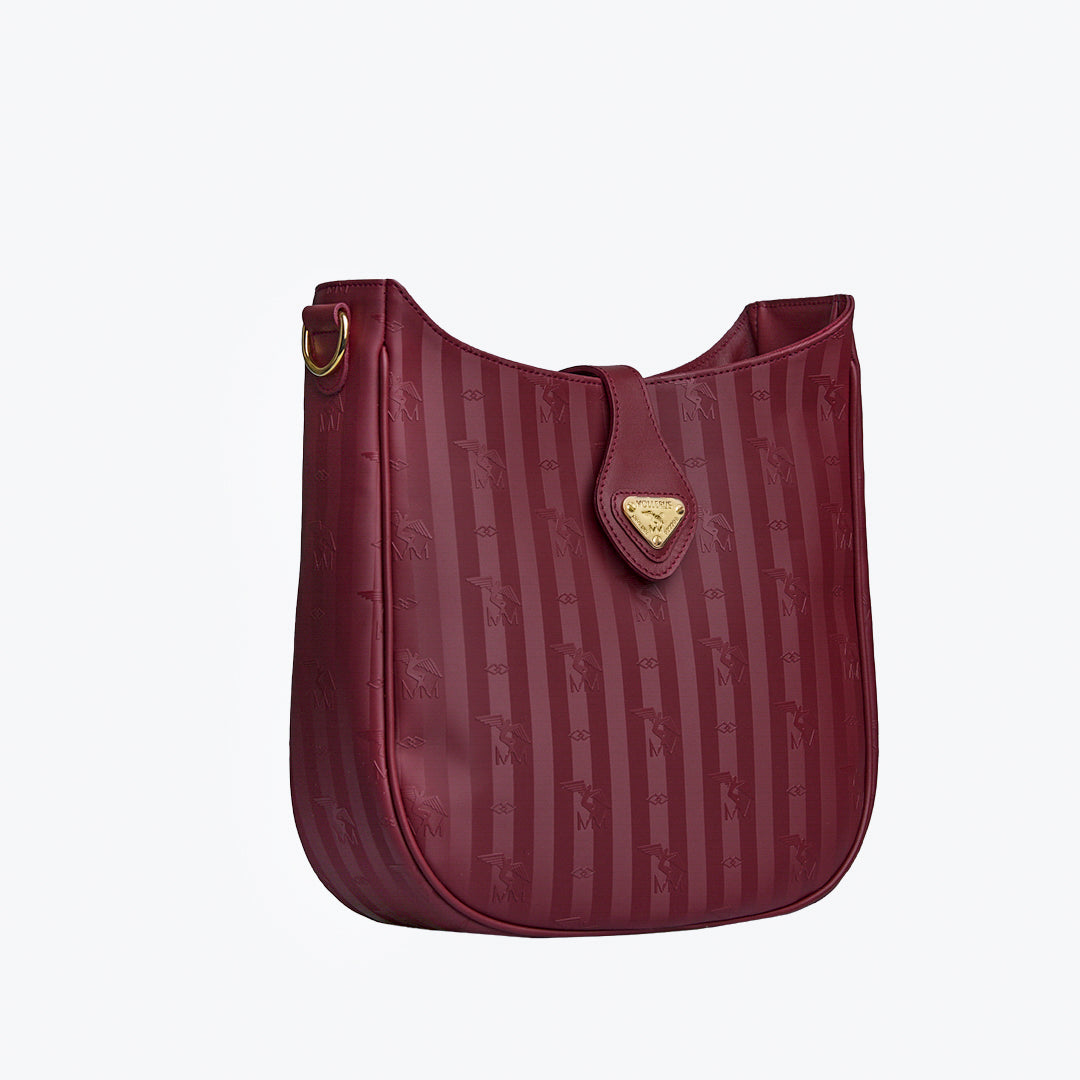 WAELDI | Shoulder bag antique red/gold