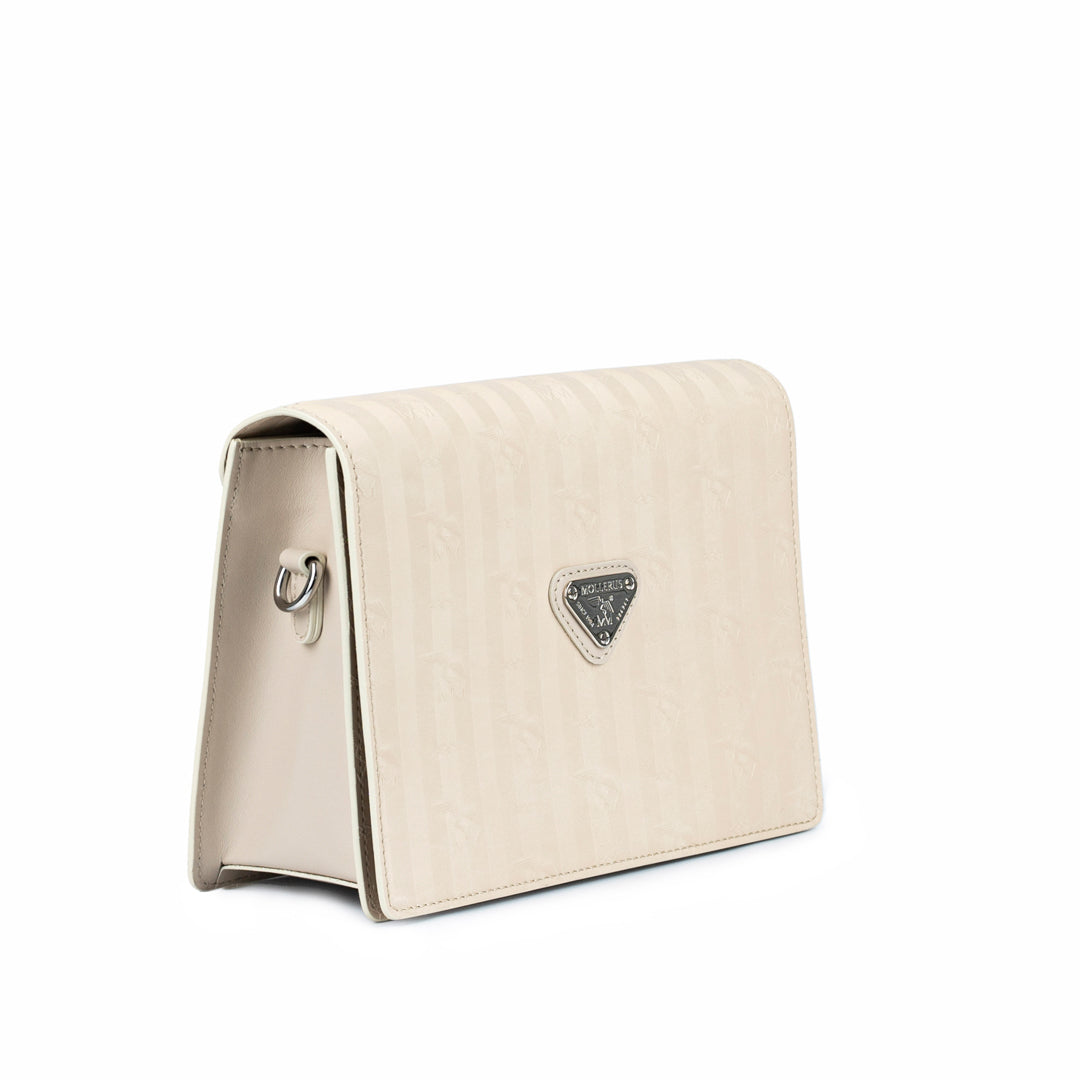 WIL | sac à bandoulière pearl blanc/argenté