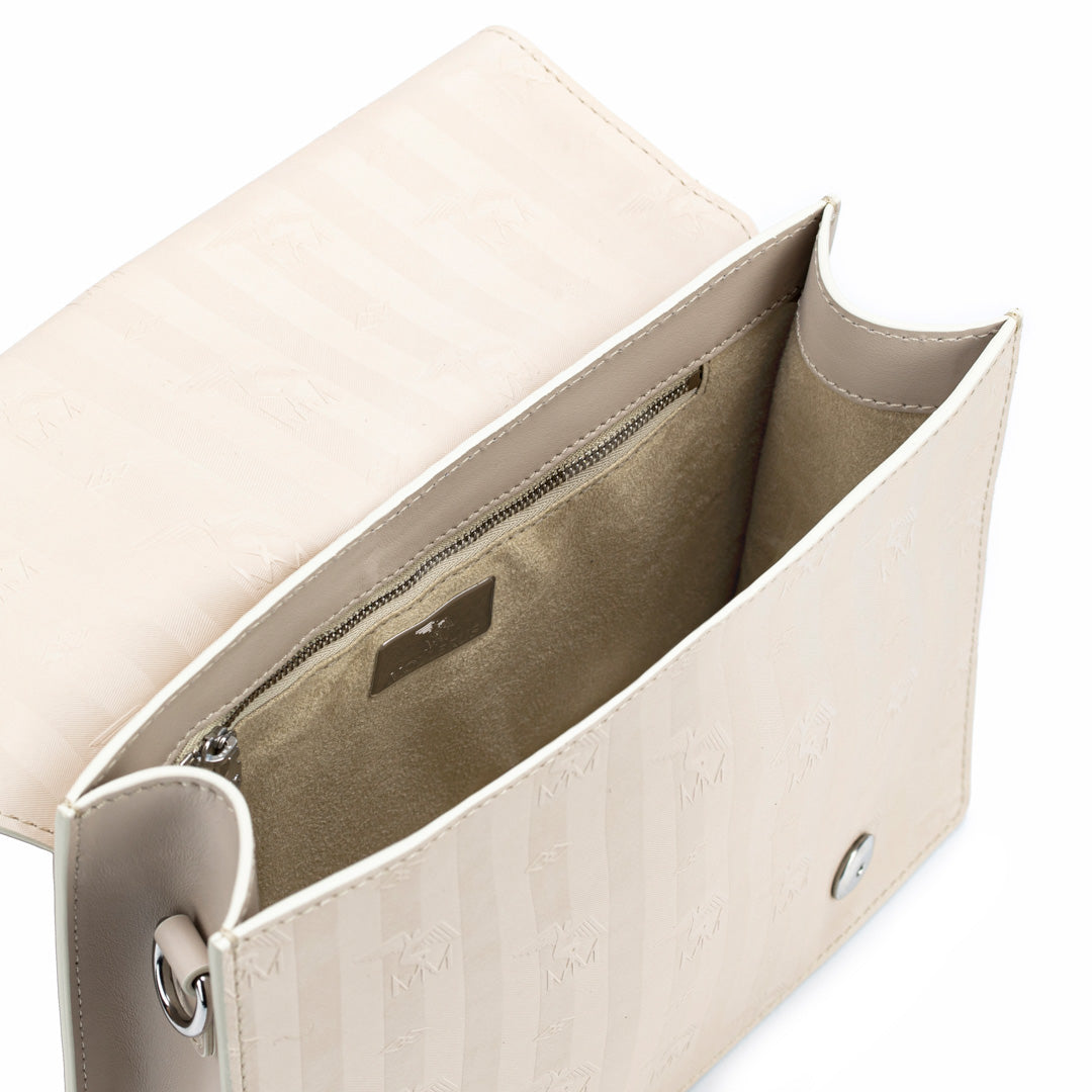 WIL | sac à bandoulière pearl blanc/argenté