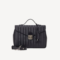 MARLY | Umhängetasche classic schwarz/silber