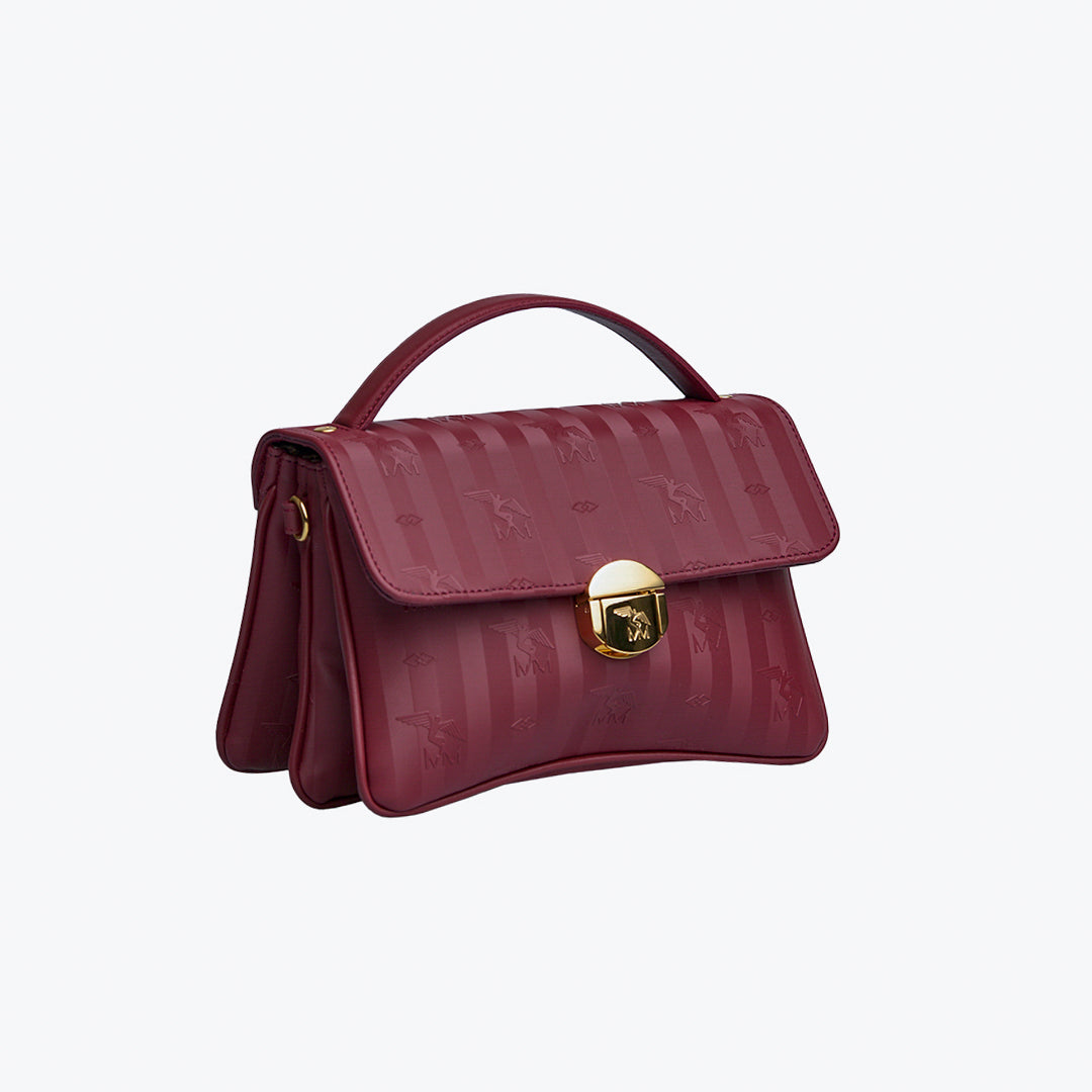 SIGNAU | Shoulder bag antique red/gold