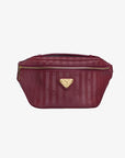 BRIENZ | Gürteltasche antik rot/gold - frontal